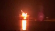 Ucraina, il drone russo colpisce il ponte di Kremenchuk sul fiume Dnipro: il momento dell'esplosione