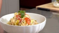 Ricette per dimagrire mangiando riso: insalata fredda e dolce al latte