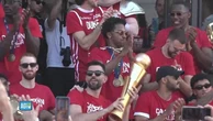 Scudetto Olimpia, festa a Milano. Coach Poeta: "Mi avete coccolato, siete speciali"