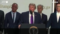 Iran, Trump: "Ecco perché ho deciso di rimandare la decisione dell'attacco per un po'"