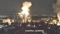 Ucraina, bombe russe su Kharkiv: il momento dell'esplosione