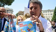 Renzi contro il caro-vita, sit-in davanti al supermercato: “Meloni quanto ci costi?”