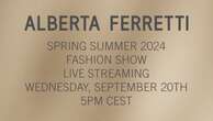 Alberta Ferretti: la sfilata primavera-estate 2024 in live streaming