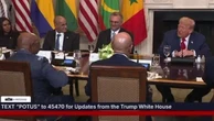Trump si complimenta con il presidente della Liberia per l'inglese, ma è la lingua ufficiale