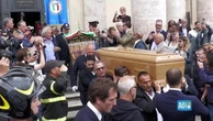 Applausi e commozione ai funerali di Nino Benvenuti