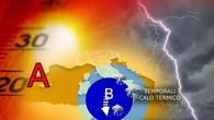 Previsioni meteo, una goccia di aria fresca scivola verso Sud con temporali e calo termico