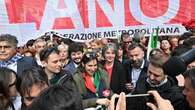 Alessandro Zan al fianco di Schlein al corteo del 25 Aprile: “Dobbiamo combattere contro questa destra subdola che vuole comprimere i diritti”