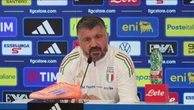 Italia-Israele, Gattuso: "Felicissimo per la fine della guerra, spero che la pace duri in eterno"