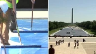 Washington, polemiche per i lavori alla Lincoln Pool. Trump: "La voglio blu bandiera americana"