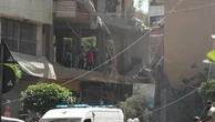 Beirut, il palazzo sventrato dall'attacco di Israele nella zona sud della città