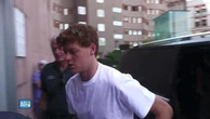 Tennis, l'arrivo di Sinner al San Raffaele di Milano per il secondo giorno di controlli