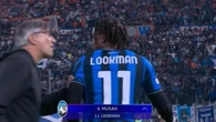 Juric-Lookman, lite dopo il cambio durante Marsiglia-Atalanta: cosa è successo