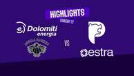 Basket serie A, gli highlights di Trento-Pistoia