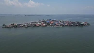 Pugad, l'isola filippina che il mare inghiotte ogni giorno di più