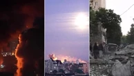 Kiev, massiccio bombardamento per tutta la notte. Le immagini delle esplosioni e i soccorsi