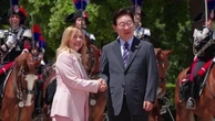 Roma, l'incontro tra Giorgia Meloni e il presidente coreano Lee Jae-myung
