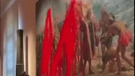 Madrid, attiviste imbrattano quadro che ritrae Cristoforo Colombo: "12 ottobre simbolo di genocidio"