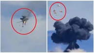 Due jet della Marina Usa si scontrano in volo durante l'air show: quattro militari si lanciano col paracadute