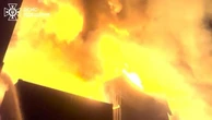 Odessa, raid russo nella notte: vasto incendio dopo l'esplosione di un drone