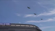 Finale mondiali: Trump arriva allo stadio sull'elicottero "Marine One"