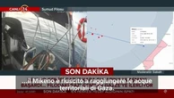 Tv turca: "La nave Mikeno ha raggiunto le acque di Gaza". Il video del tracker e le immagini a bordo