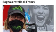 "Il sogno a rotelle di Francy": una nuova carrozzina a motore per Francesca Maiorano grazie alla solidarietà in rete