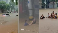 Cina, inondazioni a Baoding: i salvataggi in extremis dalla furia delle acque