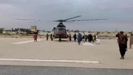 Terremoto in Afghanistan, gli elicotteri caricano i feriti alla base militare