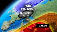 Breve fiammata estiva, da martedì tornano i temporali anche violenti