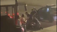 Passeggero ubriaco aggredisce tre poliziotti sulla pista di Orio al Serio: le immagini dell'arresto