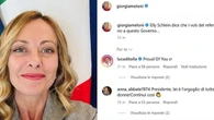 Meloni risponde con un selfie sorridente a Schlein sulla bocciatura del governo dopo il referendum