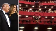 Trump a teatro con Melania tra fischi, applausi e cori "Usa, Usa'"