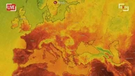 Europa, ondata di calore in tutto il continente: guarda la mappa in tempo reale delle temperature