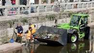 A Milano è Sos Navigli: ogni anno 20 tonnellate di rifiuti finiscono in acqua