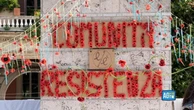Teli bianchi per Gaza, a Roma il flash mob a sostegno del popolo palestinese
