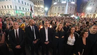 “Restiamo umani”: Salis, Sala, Funaro e Lepore alla manifestazione pro Gaza a Genova