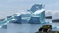 Canada: l'enorme iceberg si disintegra davanti alla costa di Twillingate