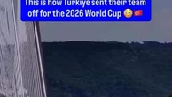 La nazionale di calcio della Turchia parte per i Mondiali "scortata" da oltre 100 auto rosse
