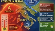 Previsioni meteo, weekend a 40 gradi con anticiclone Caronte. Dal 1° luglio arrivano i temporali