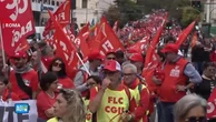 Manifestazione per il lavoro a Roma, il fiume umano da piazza della Repubblica a San Giovanni