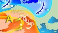 Previsioni meteo, l’estate mite è tornata: per una settimana temperature sotto i 32 gradi