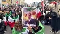 Iran, a Milano migliaia di manifestanti in ginocchio per le vittime del regime di Teheran
