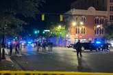 Two dead including teenager and 12 hurt in mass shooting in Alabama