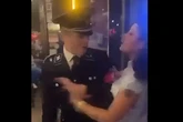 Man dressed in Nazi uniform arrested for assaulting a woman at a bar