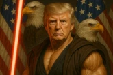 Star Wars fans point out telling detail in White House AI Trump image