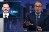 John Oliver says ‘history will remember the cowards’ over Kimmel axing
