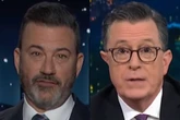 Jimmy Kimmel lashes out at Colbert’s Late Show cancellation