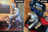 Stolen Lincoln statue found in pieces at Louisiana pawn shop