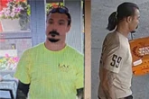 New pictures show fugitive dad accused of murdering three daughters