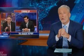 Jon Stewart passionately rips apart CBS for cancelling Stephen Colbert